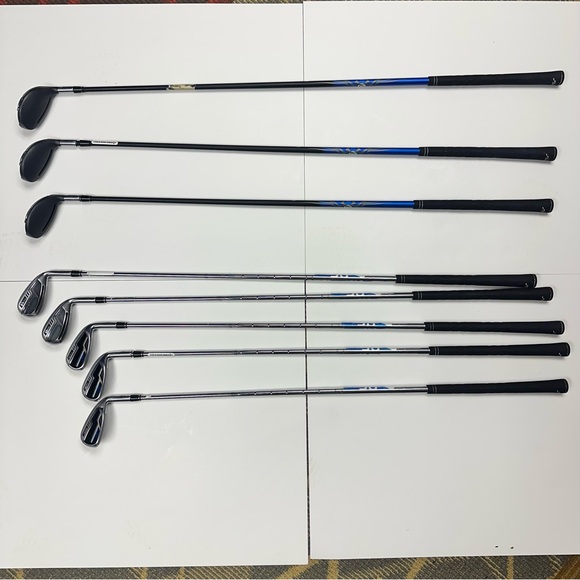 Adams Golf Men’s Hybrid #3- PW Golf Club in Silver and Black - Picture 5 of 15